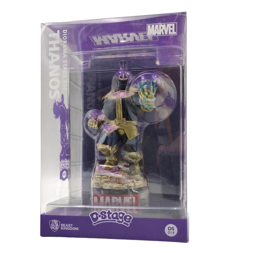 Marvel Beast Kingdom D-Stage Thanos Diorama Stage 014 Figure Open Box